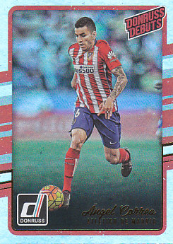 Angel Correa Atletico Madrid 2016/17 Donruss Soccer Cards Silver Parallel #208